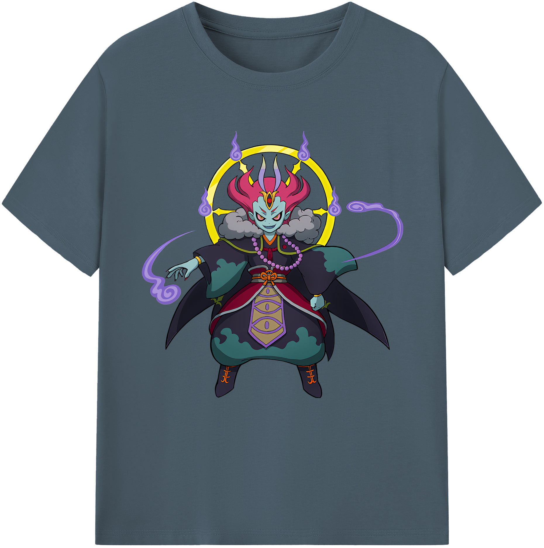 （画像用） 妖怪ウォッチ Yo-kai Watch 綿100％半袖Tシャツ（フロントプリント）